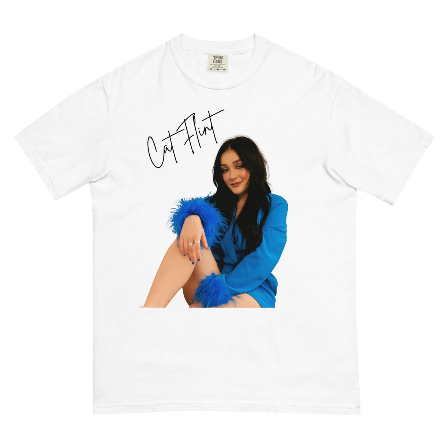 Cat Flint Blue Signature Tee